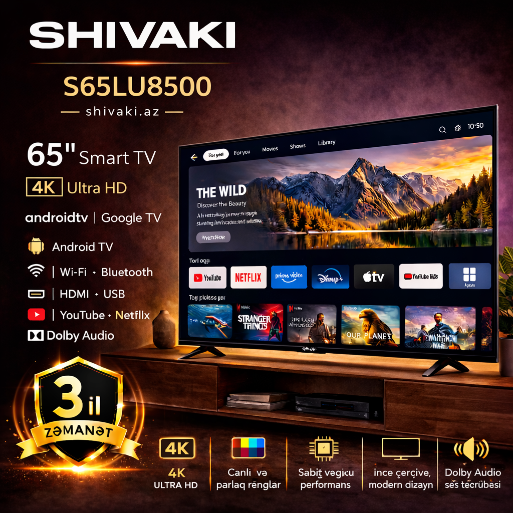 SHIVAKI S65LU8500